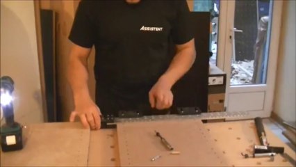 2e Partie: Comment faire un assemblage avec les ferrures Rastex - Gabarits Assistent