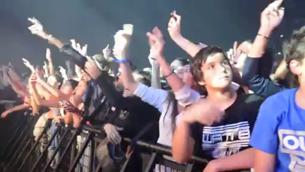 Sexion d'Assaut met le feu au Dome de Marseille