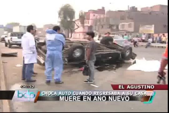 El Agustino: Hombre muere al chocar su vehículo en la Vía Evitamiento