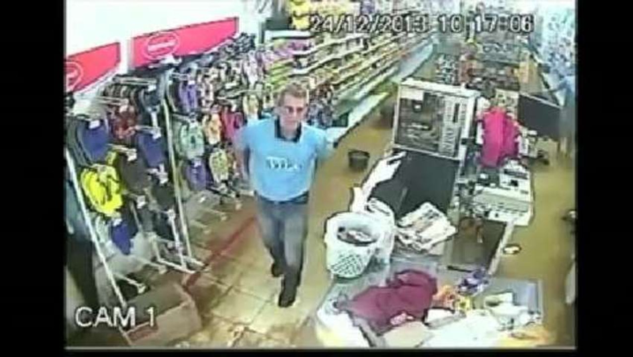 Un torrent d'eau foudroyant dévaste un magasin au Venezuela