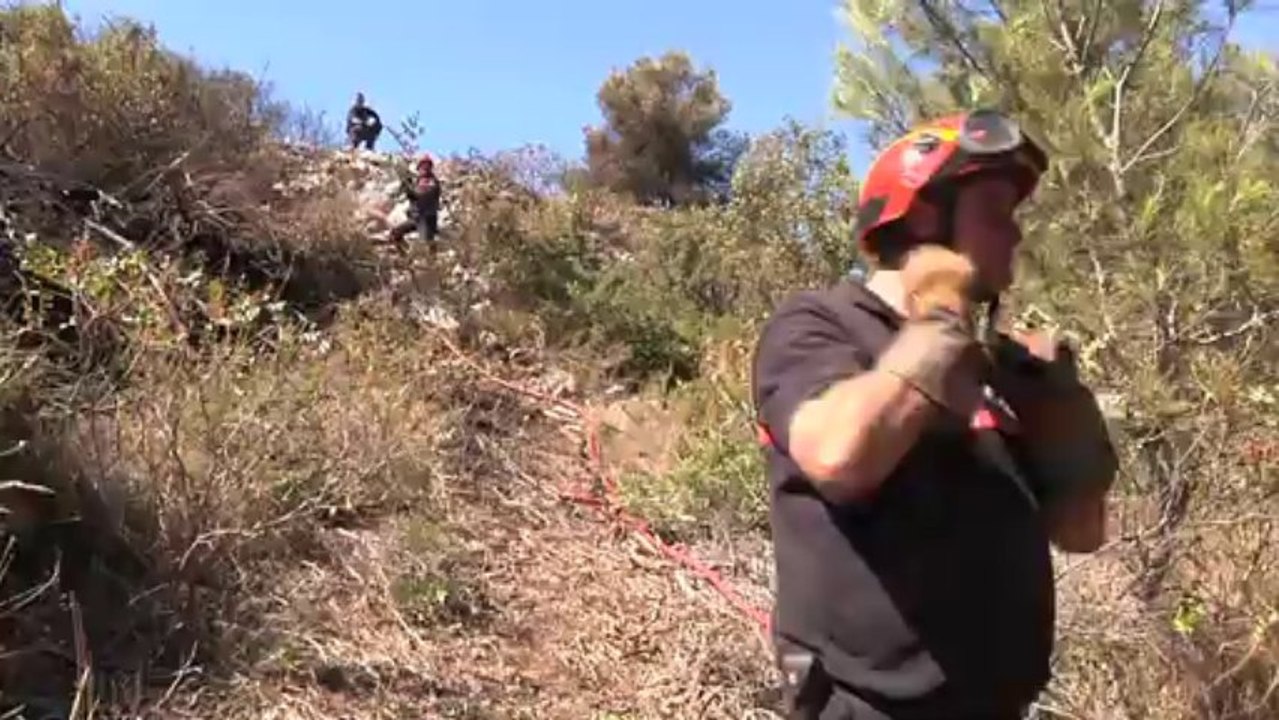 L'incendie entre Cassis et La Ciotat ravage 250 ha de broussailles
