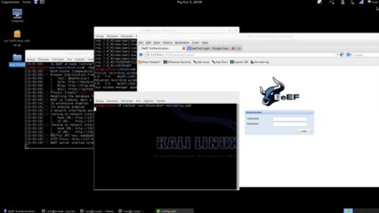 BeEF Authentication Problem