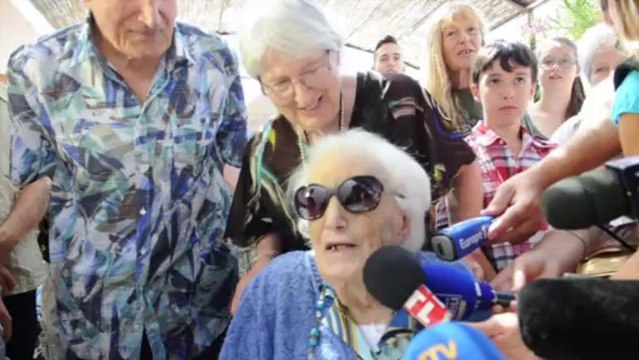 Paule Bronzini; doyenne des Français; fête ses 112 ans à Robion