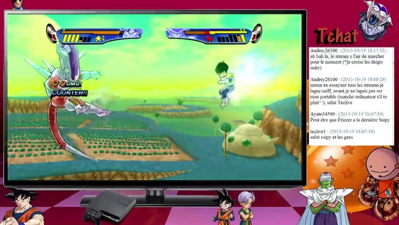 Dragon Ball Budokai 3 HD / Gohan SAGA / Live #2