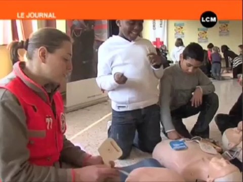 Les élèves marseillais formés aux premiers secours