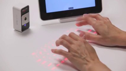 laser projected key board