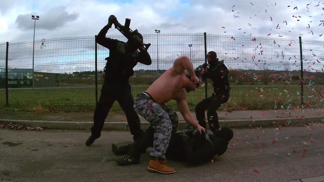 Happy New Year 2014 - Crazy Party in Slow Motion