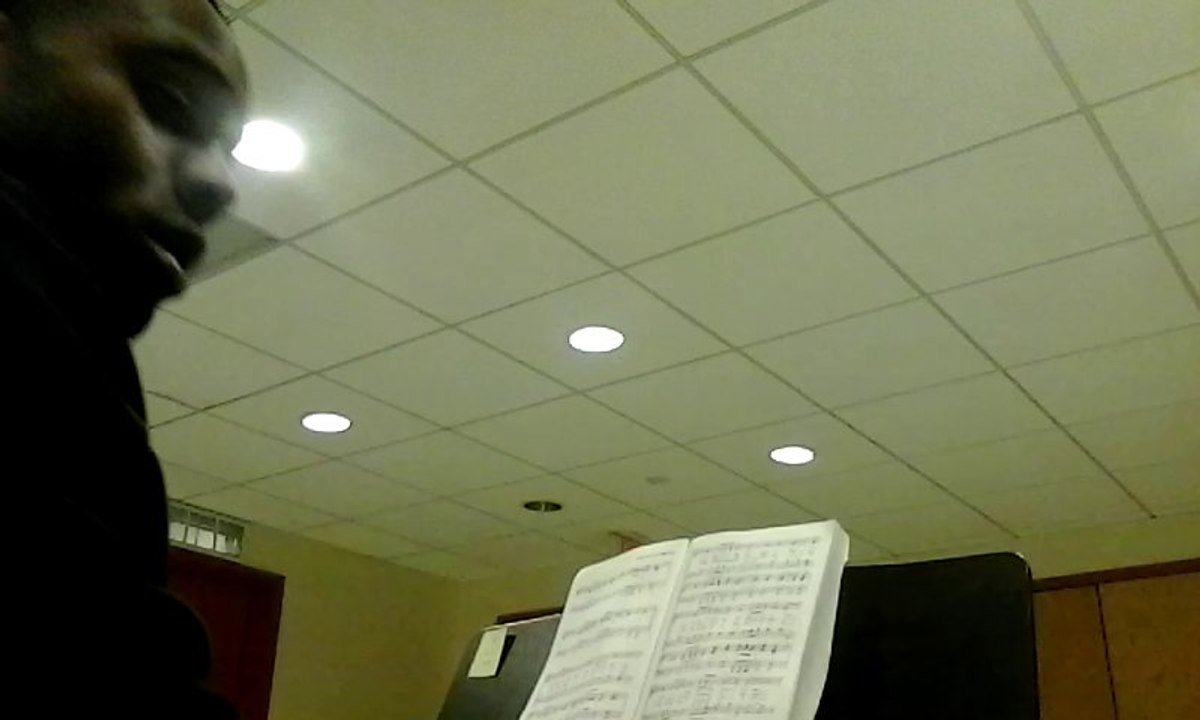 Fritz Odilon performing Lift Every Voice Hymn @ St. Pauls Church Boston, MA