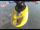Skyaking - Sky Diving In A Kayak!! Miles Daisher Extreme Jump!!
