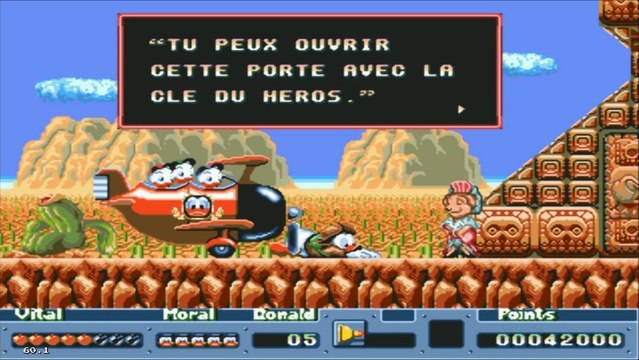 Donald : Quack Shot Starring - Kega Fusion 3.64 Filter HQ