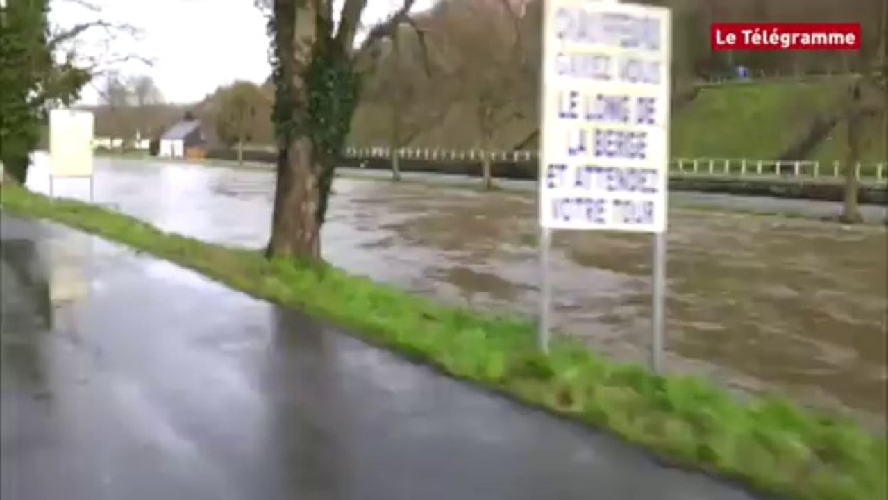 Châteaulin. L'Aulne prend ses aises