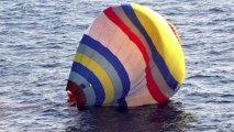 Chinês tenta chegar a ilha disputada de balão