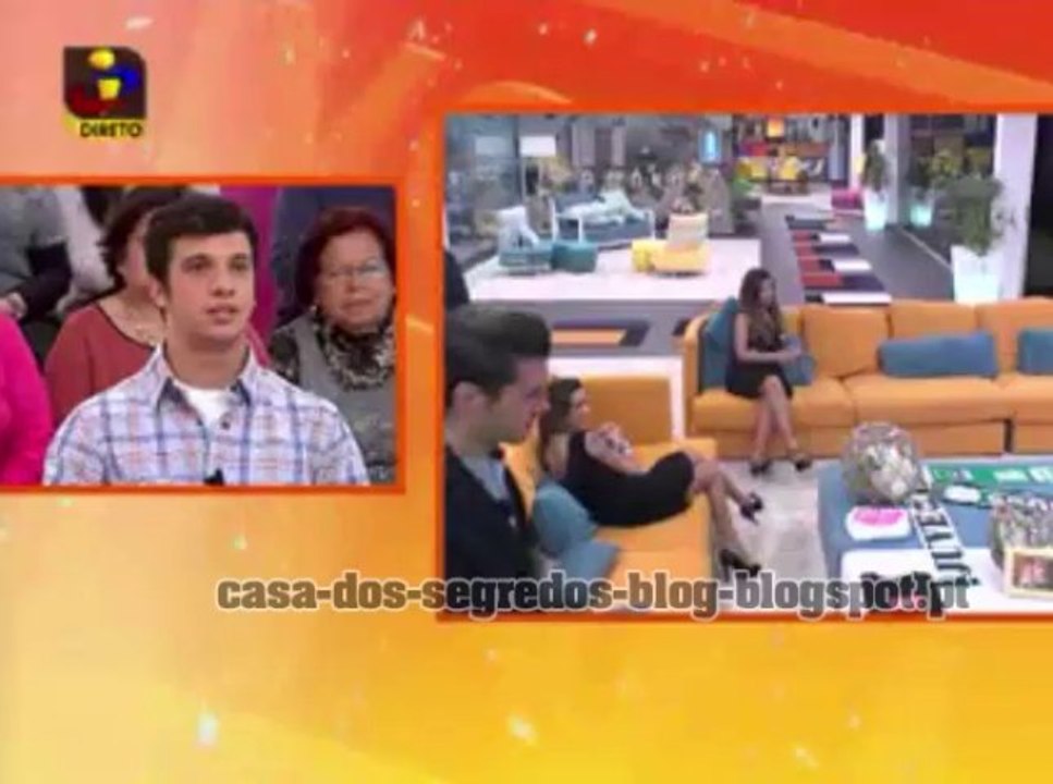 Luís no Você na TV: "gosto muito da Joaninha"