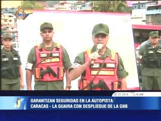 Garantizan seguridad en la Caracas-La Guaira con despliegue de la GNB