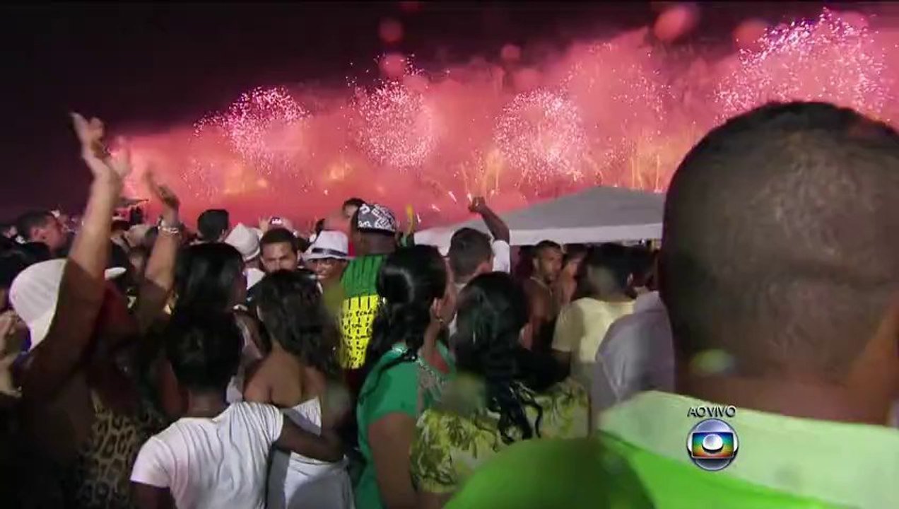 Queima de Fogos 2014 - Praia de Copacabana