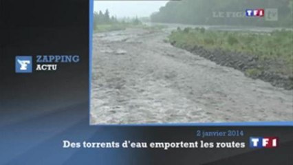 La Réunion frappée par la force du cyclone Bejisa