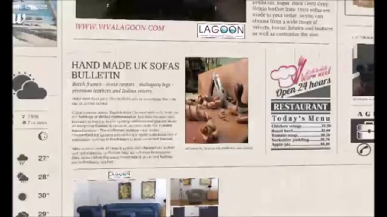 Press Release: UK Leather, Fabric and Velvet Chesterfield Sofas from Lagoon