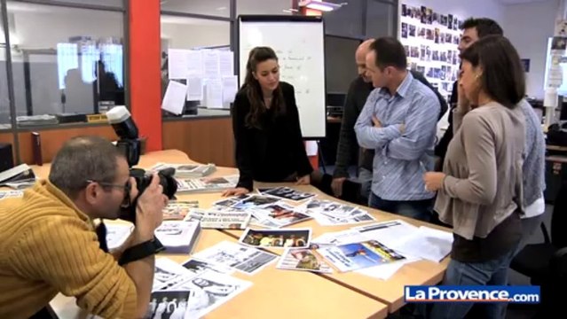 Miss Nationale rédactrice en chef de La Provence à Aix