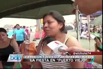 Limeños prefirieron playa Agua Dulce para iniciar el año con "buen pie"