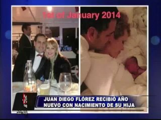 Tenor Juan Diego Flórez se convirtió en padre por segunda vez