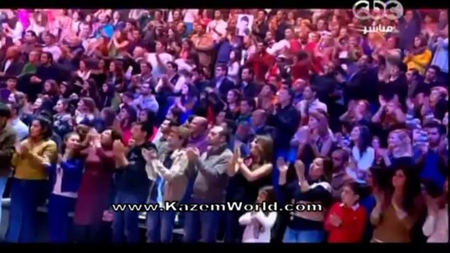 كاظم الساهر وجان في دلع النساء على مسرح ستار اكاديمي