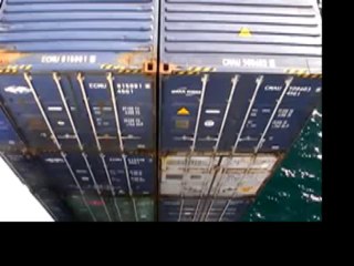 Le "Marfret Marajo" nouveau porte-conteneurs du Port de Marseille