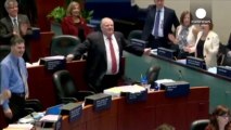 Toronto : Rob Ford officiellement candidat à sa succession