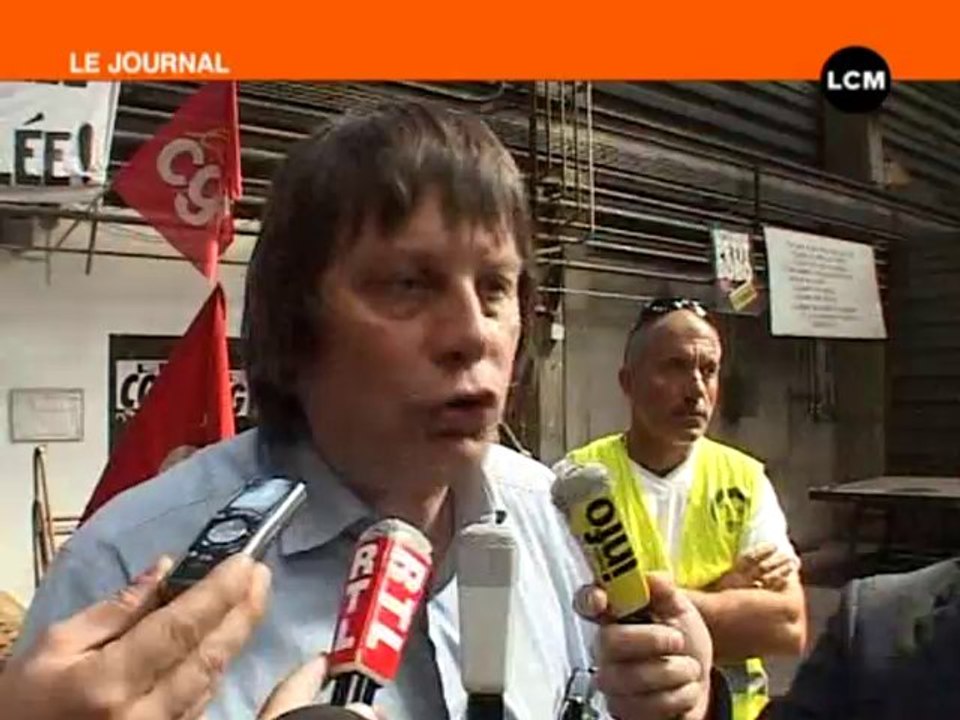 Bernard Thibault soutient les employés de l'UNM