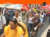 Les manifestants demandent la hausse des salaires