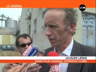 Un éventuel repreneur visite l'usine de Legré Mante