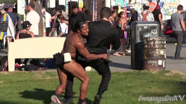 Mafia Bumping Into People Prank! (Gets Knife Pulled On Him)