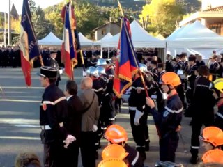 Recueillement à Digne à la mémoire des pompiers disparus