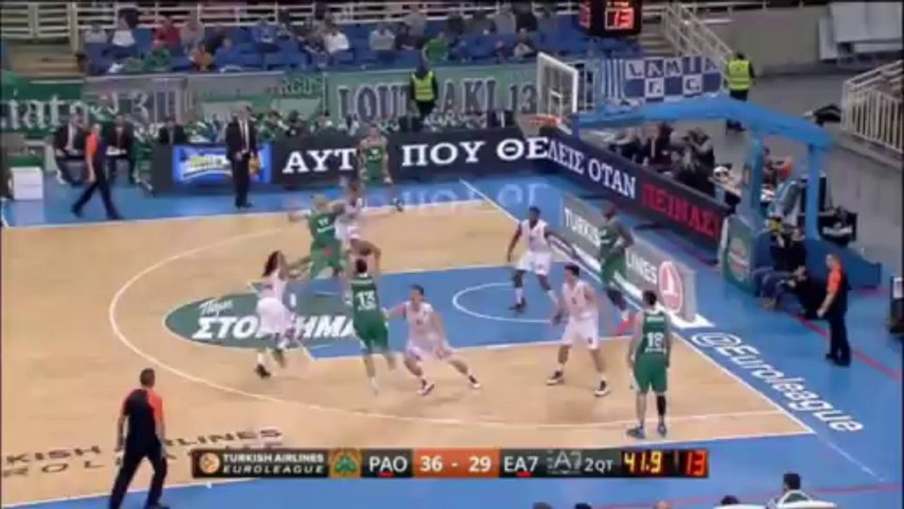 Panathinaikos Atene 73-57 EA7 Emporio Armani Milano, gruppo E