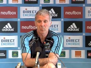 Gerets confiant avant le match à Nancy