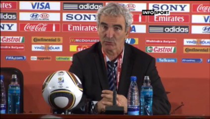 Le journal des Bleus : Domenech ne trouve pas de mots...