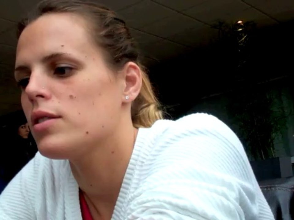 Natation : Laure Manaudou détendue à Chartres