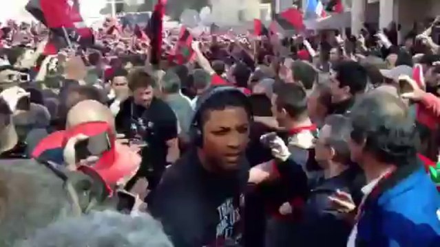 Rugby - RCT-Leicester : l'arrivée des joueurs à Mayol