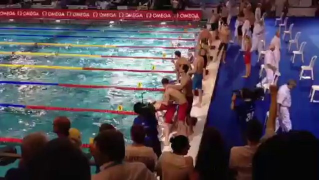 Natation - Euro (petit bassin) : la France championne d'Europe du relais mixte