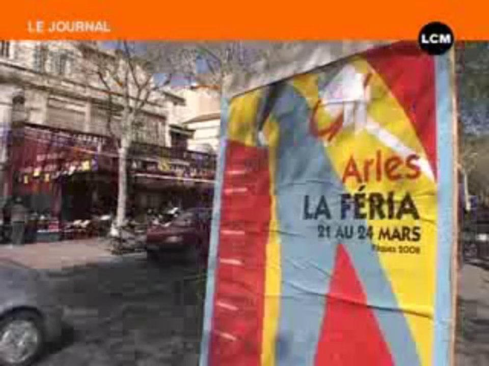 Feria de Pâques : derniers préparatifs à Arles
