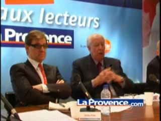 Gaudin "Face aux lecteurs de La Provence" : l'incinérateur de Fos