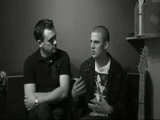 X Factor Finalist Adam with Pete Moody