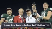 Michigan State Wins 100th Rose Bowl