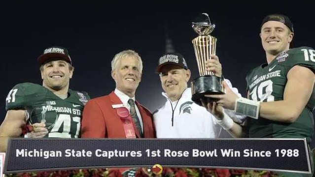 Michigan State Wins 100th Rose Bowl