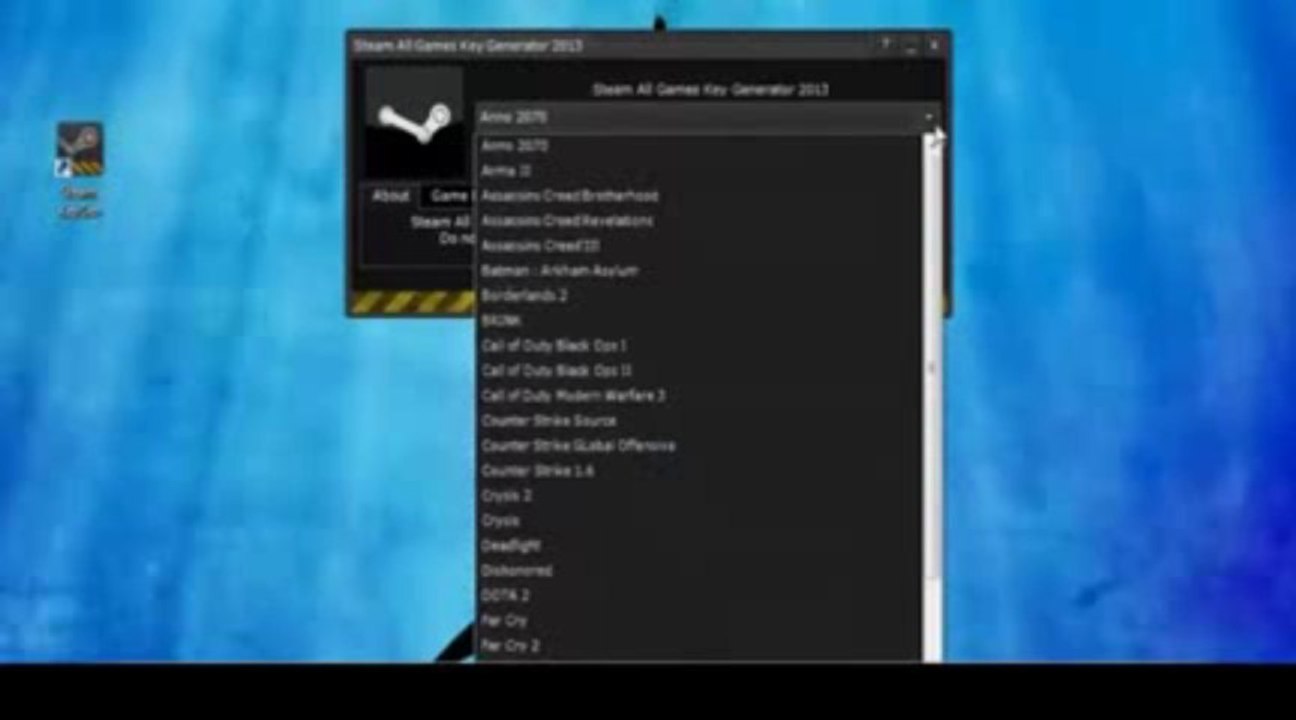 [UPDATED] STEAM KEY GENERATOR NOVEMBER 2013 - MEDIAFIRE LINK