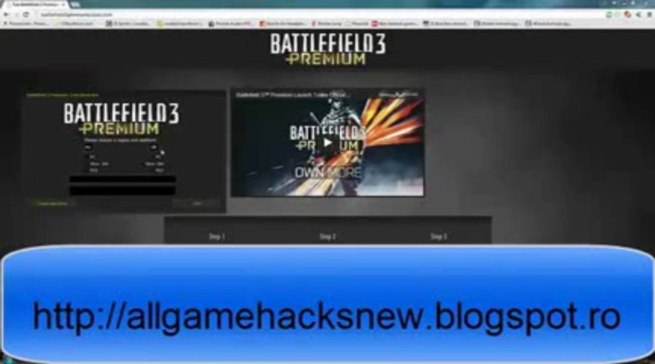 Battlefield 3 Premium Code Generator 2014 FREE Download NO SURVEY