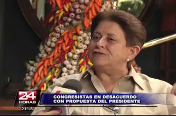 Congresistas en desacuerdo con debatir tema de concentración de medios