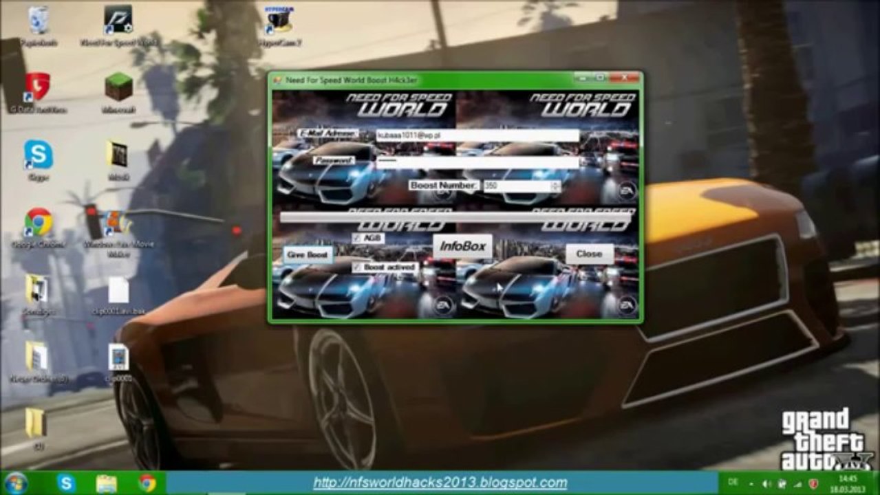 NEW SPEED HACK NFS: WORLD 2014 + bonus codes