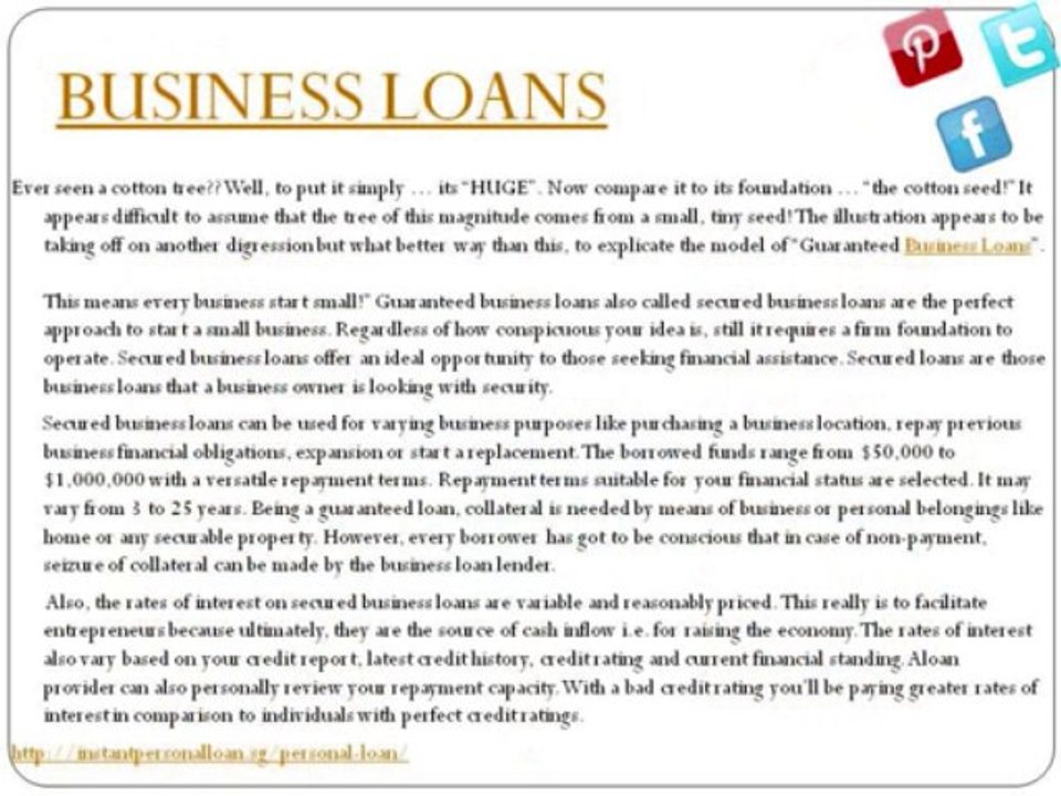 Credit Excel - Personal Loan
