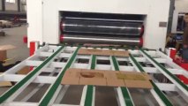 fulll automatic corrugated paperboard printer slotter die cutter machine