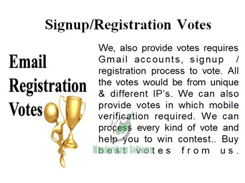 Buy Bulk Online Contest Votes & Facebook Application Votes